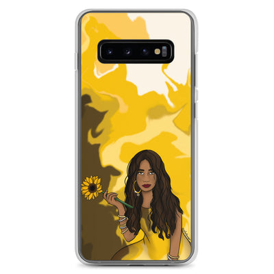Sunflower Swirl Phone Case: Samsung