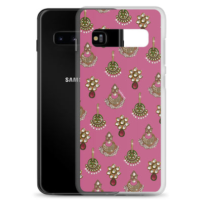 Desi Earrings Pink Phone Case: Samsung