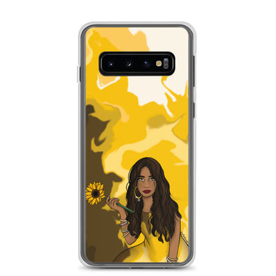 Sunflower Swirl Phone Case: Samsung