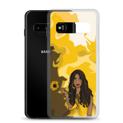 Sunflower Swirl Phone Case: Samsung