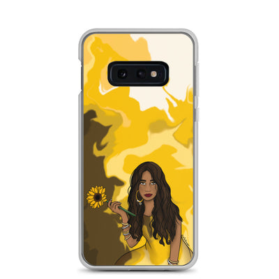 Sunflower Swirl Phone Case: Samsung