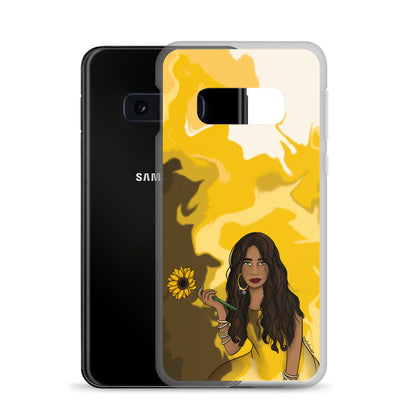 Sunflower Swirl Phone Case: Samsung