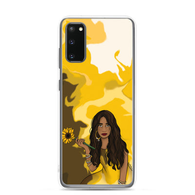 Sunflower Swirl Phone Case: Samsung