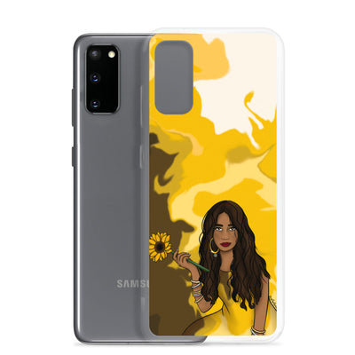 Sunflower Swirl Phone Case: Samsung