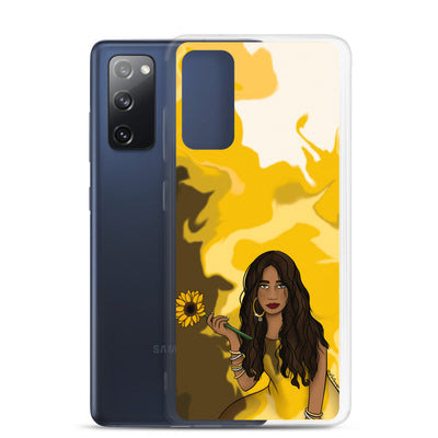 Sunflower Swirl Phone Case: Samsung
