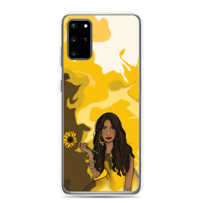 Sunflower Swirl Phone Case: Samsung