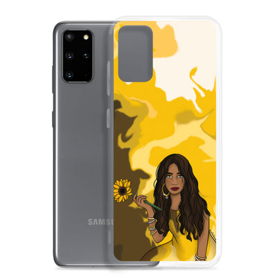 Sunflower Swirl Phone Case: Samsung