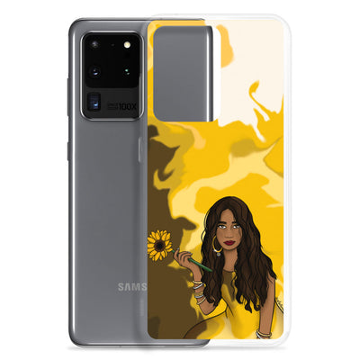 Sunflower Swirl Phone Case: Samsung