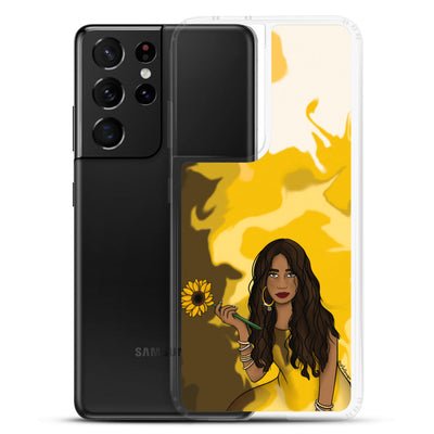 Sunflower Swirl Phone Case: Samsung