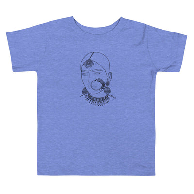Toddler Line Drawing Desi Rani T-shirt