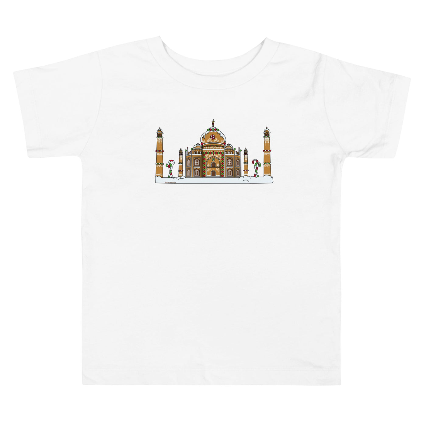 Toddler Gingerbread Taj Mahal T-shirt