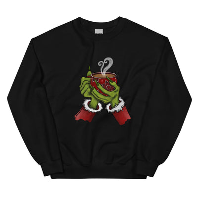 Grinch Drinking Chai Sweatshirt