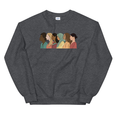 Side View Women Empowerment Sweatshirt