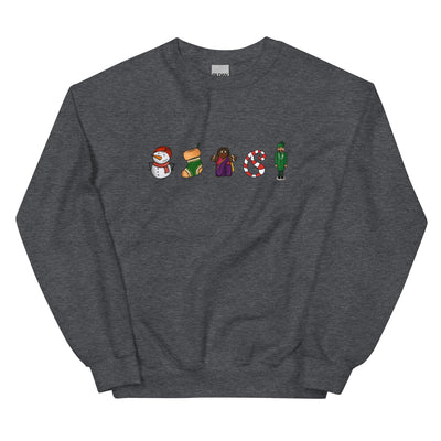 Desi Christmas Elements Sweatshirt