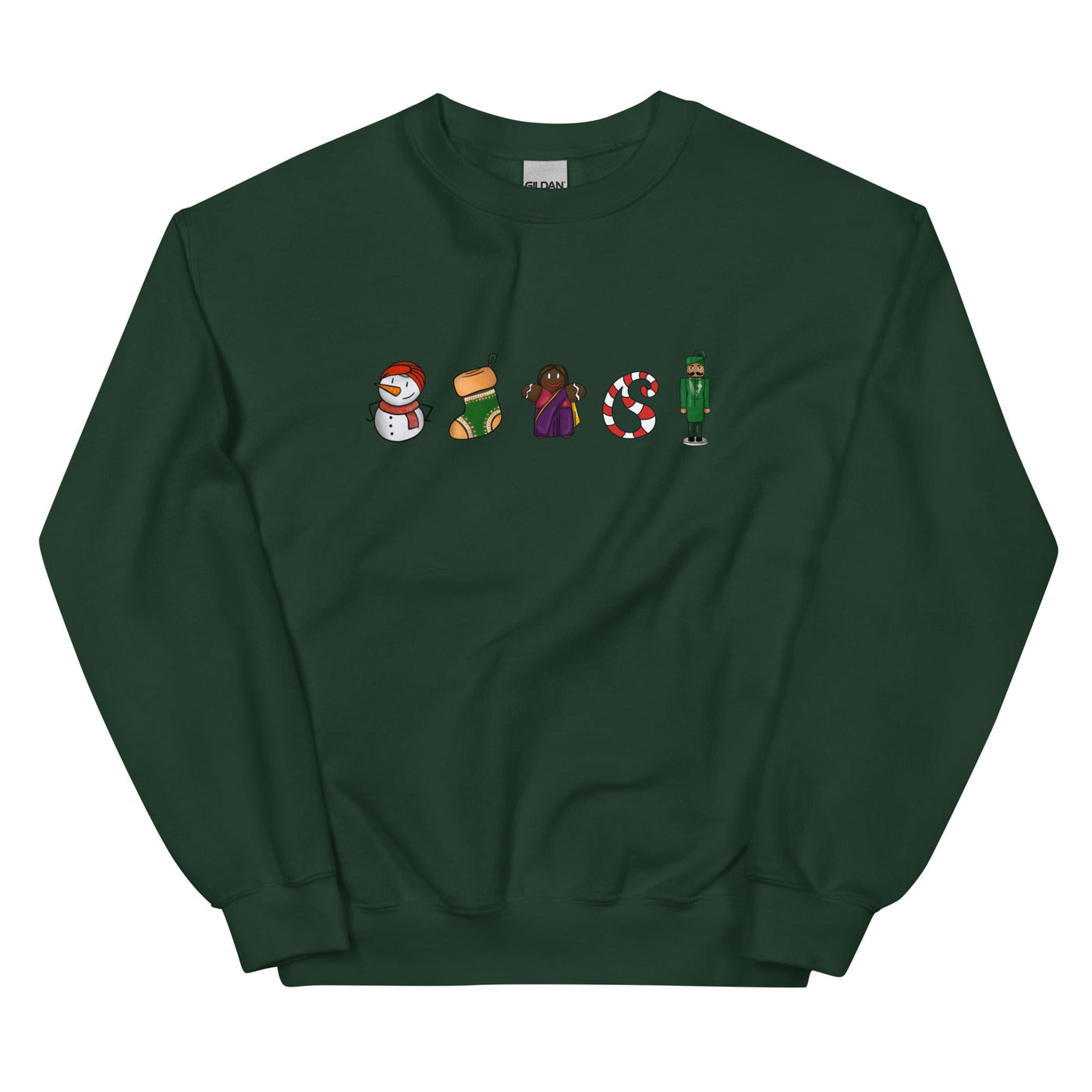 Desi Christmas Elements Sweatshirt