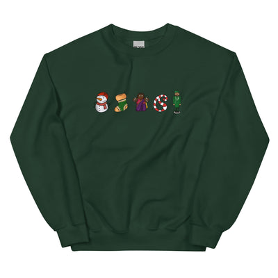 Desi Christmas Elements Sweatshirt