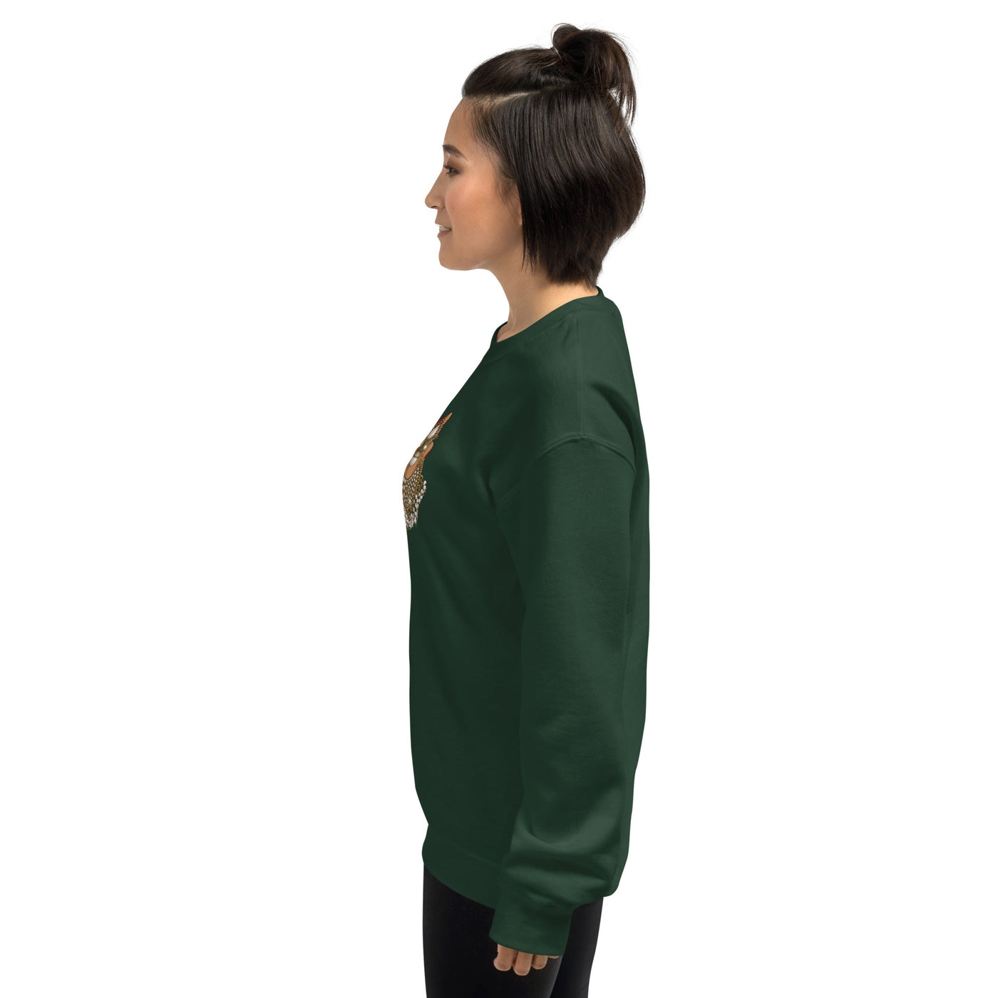 Large Desi Gold Earring Sweatshirt