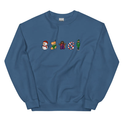 Desi Christmas Elements Sweatshirt