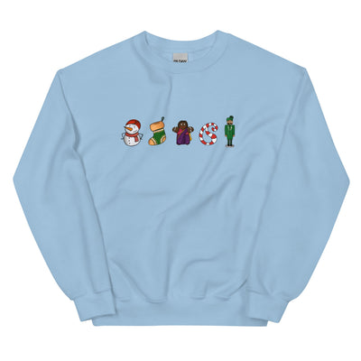 Desi Christmas Elements Sweatshirt