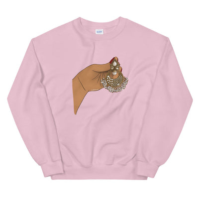 Large Desi Gold Earring Sweatshirt