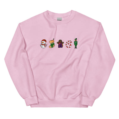 Desi Christmas Elements Sweatshirt