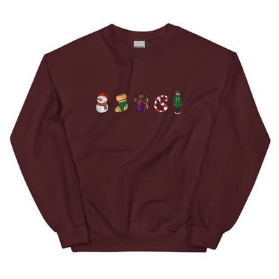 Desi Christmas Elements Sweatshirt