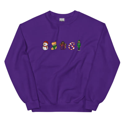 Desi Christmas Elements Sweatshirt