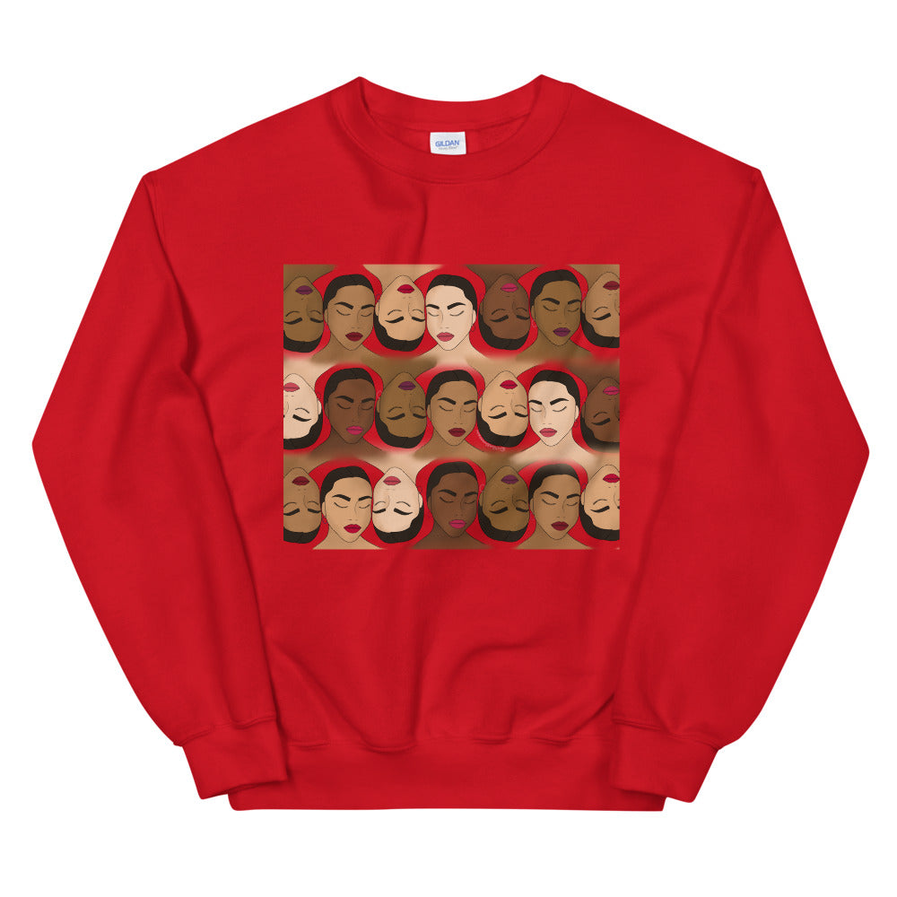 Shades of Brown Women Sweatshirt