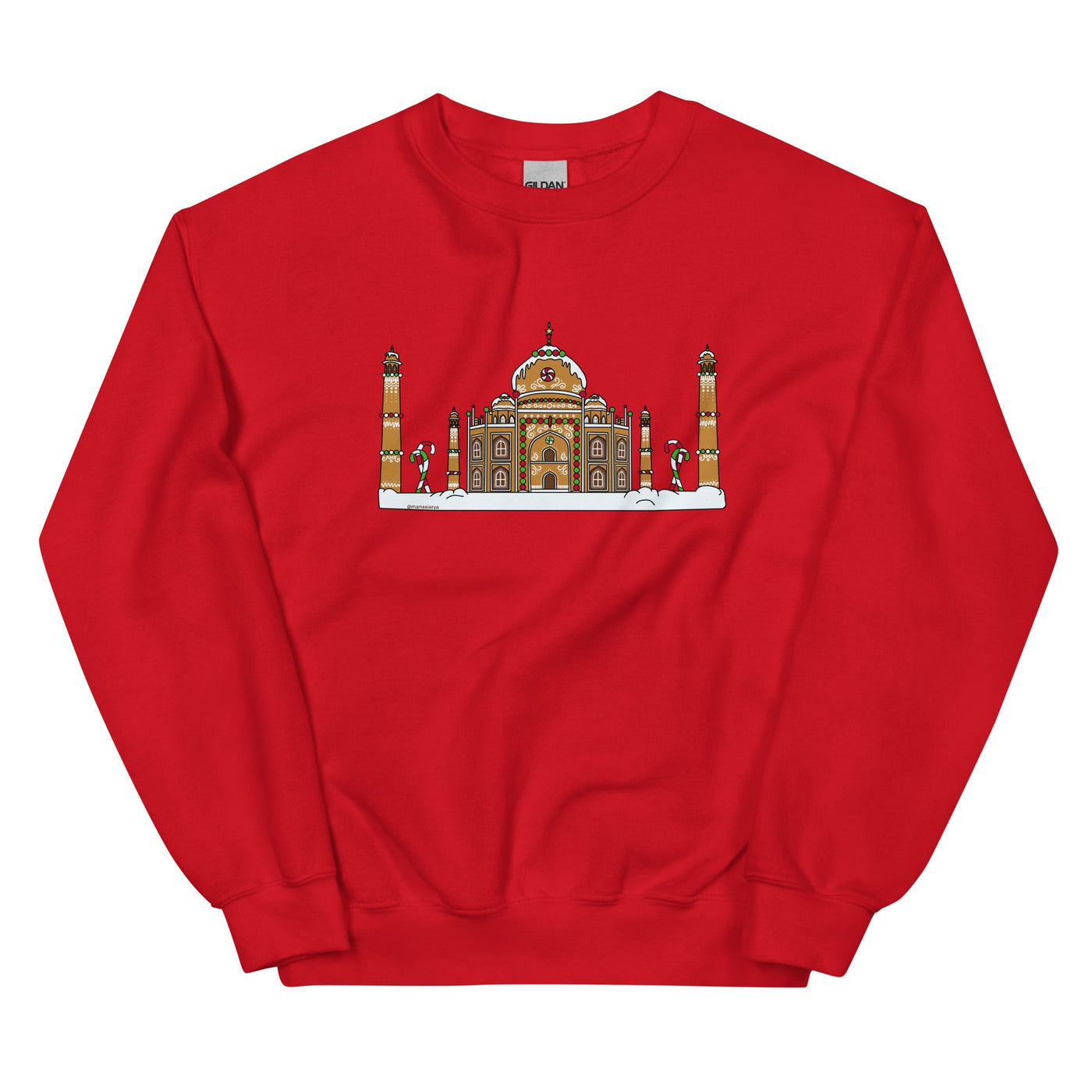Gingerbread Taj Mahal Sweatshirt