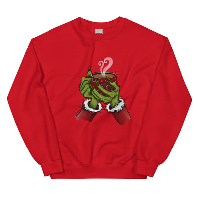 Grinch Drinking Chai Sweatshirt
