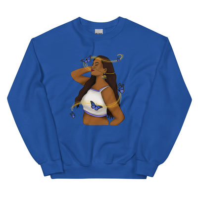 Butterflies and Body Positive Sweatshirt