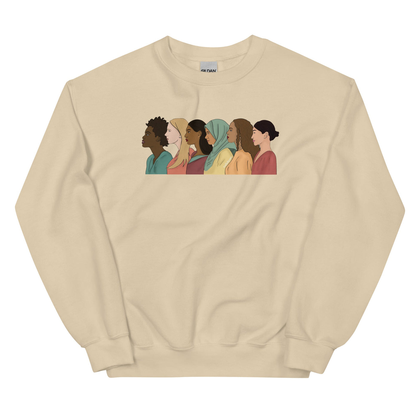 Side View Women Empowerment Sweatshirt
