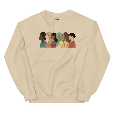 Side View Women Empowerment Sweatshirt