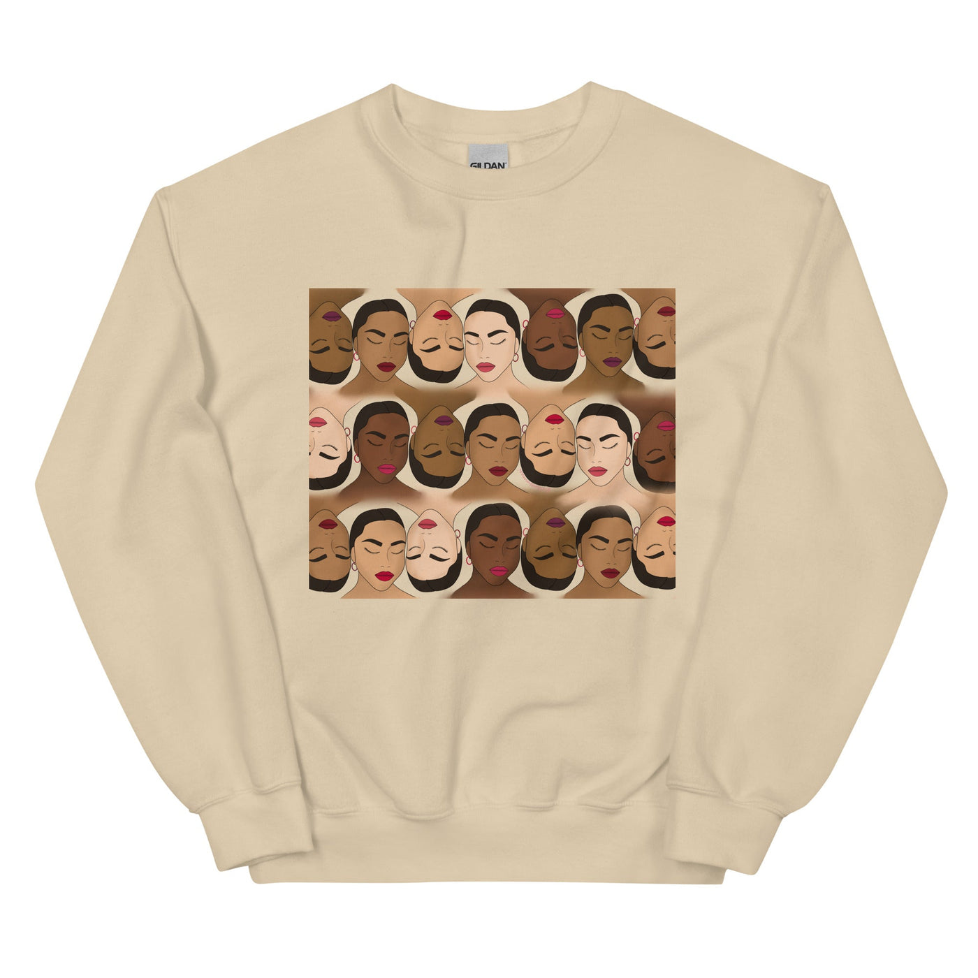 Shades of Brown Women Sweatshirt