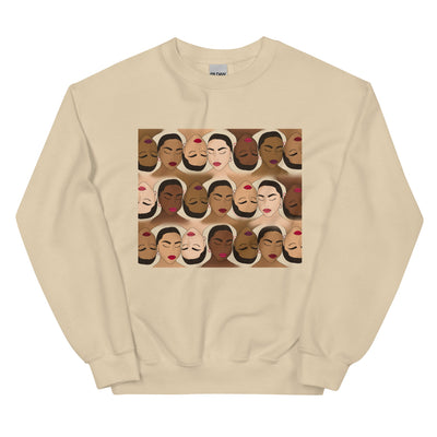 Shades of Brown Women Sweatshirt