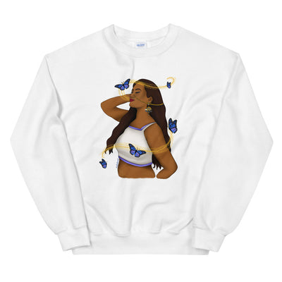 Butterflies and Body Positive Sweatshirt