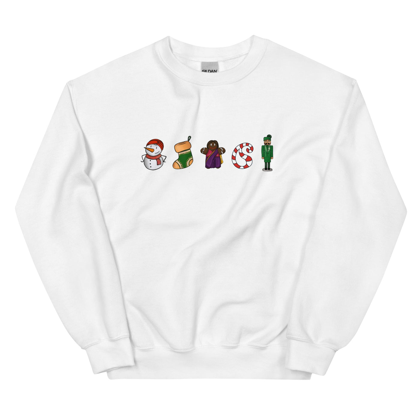 Desi Christmas Elements Sweatshirt