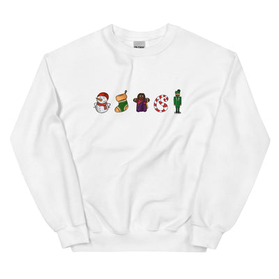 Desi Christmas Elements Sweatshirt