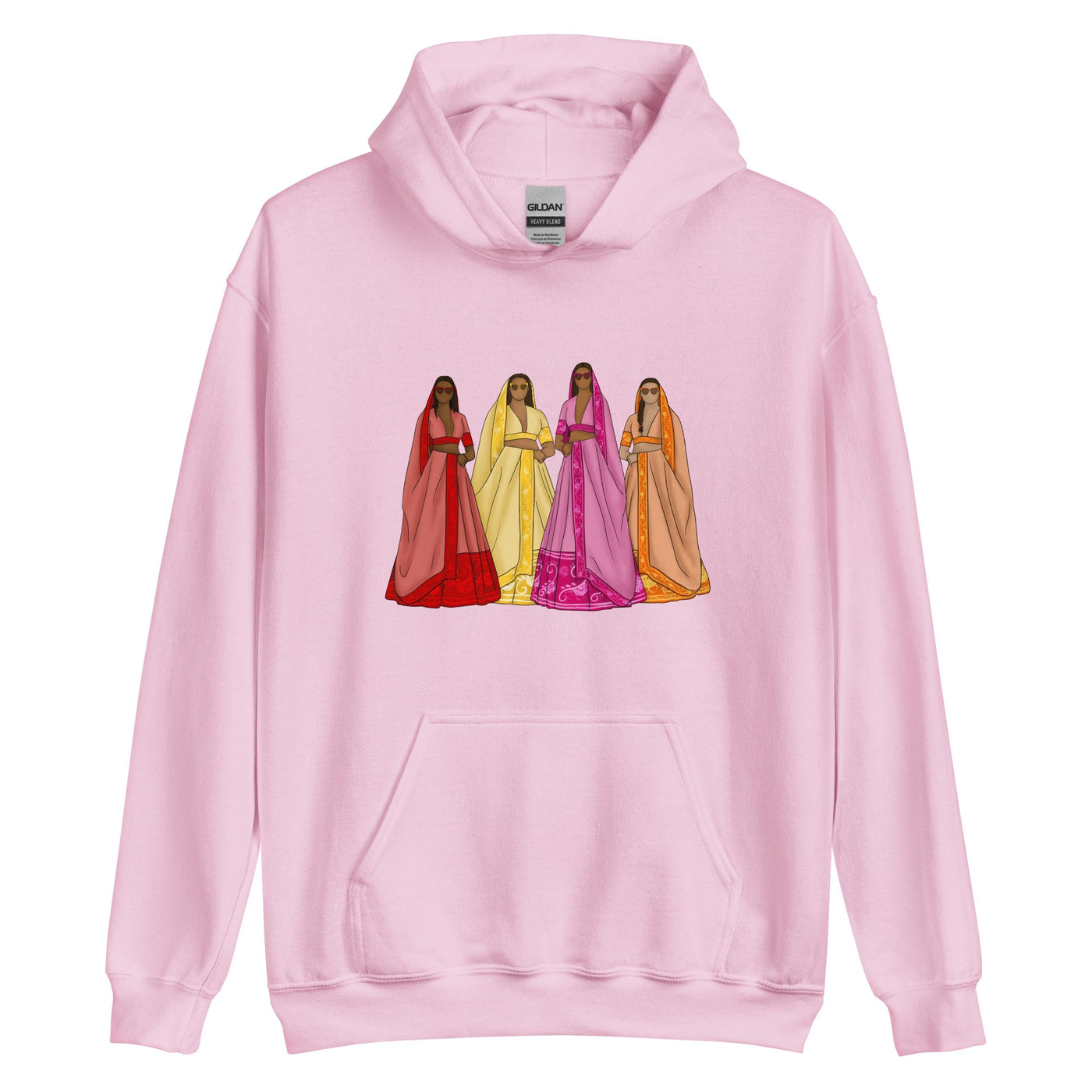 Body Positive Desi Women Hoodie