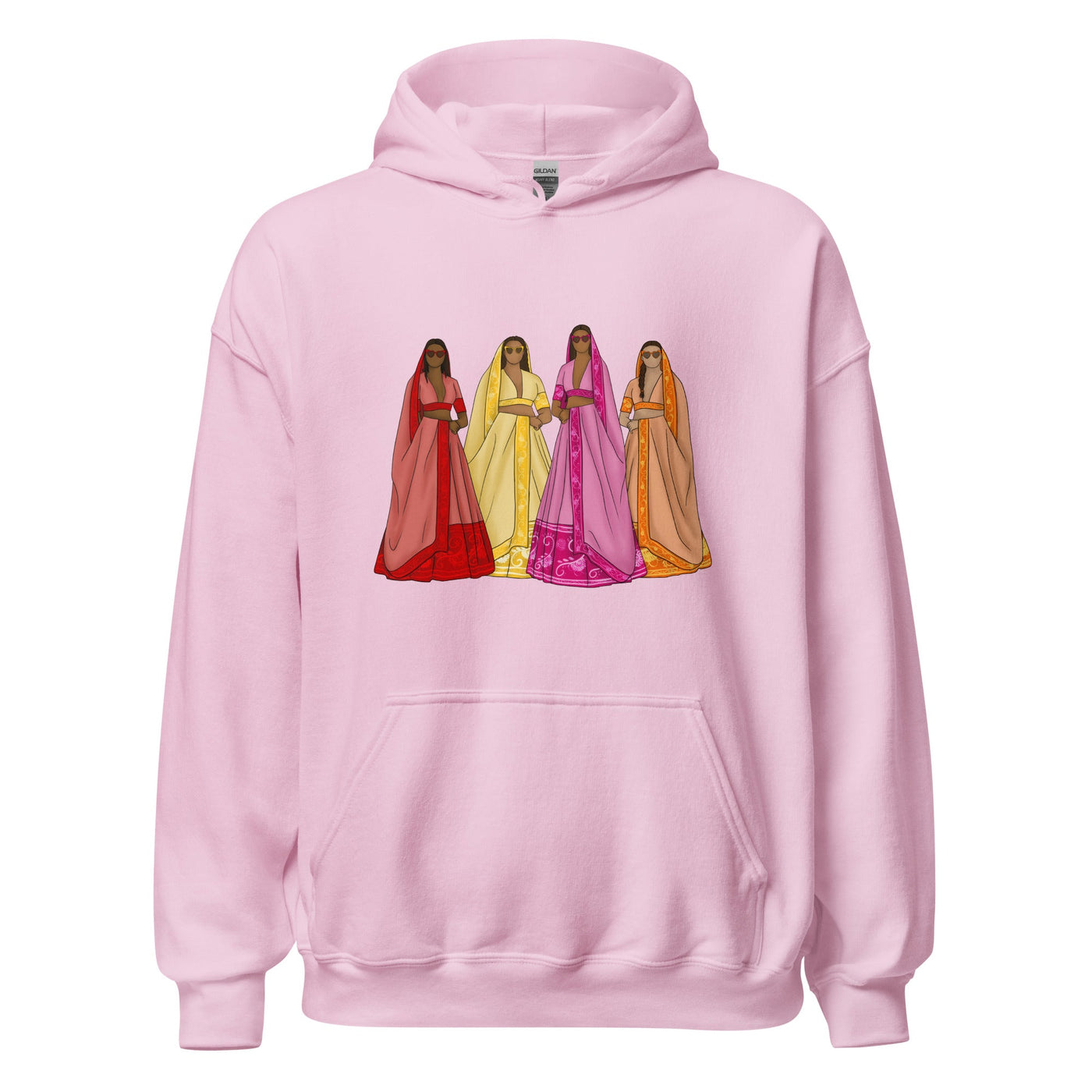 Body Positive Desi Women Hoodie