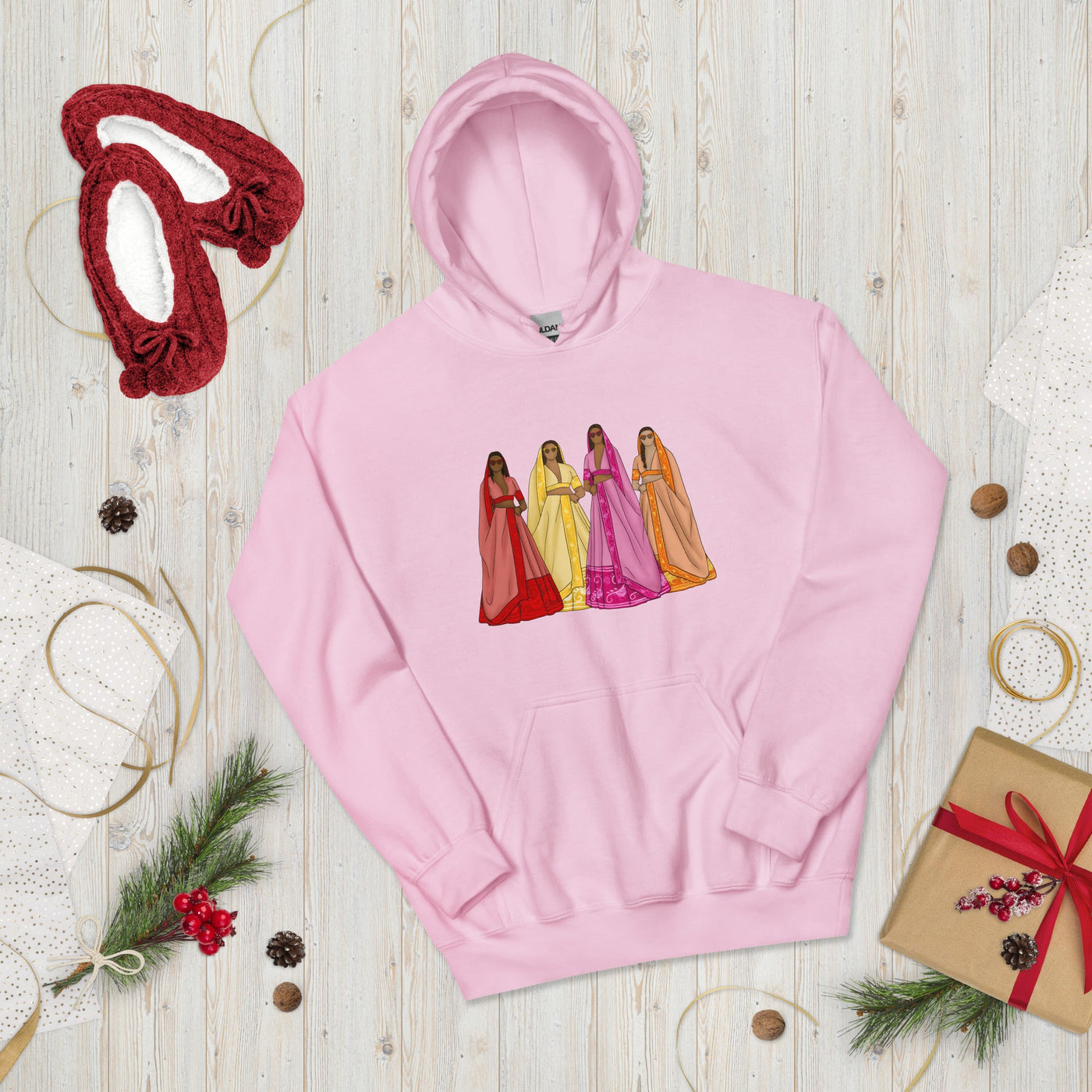 Body Positive Desi Women Hoodie