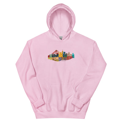 San Francisco Fabric Skyline Hoodie
