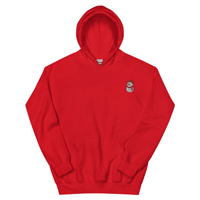 Embroidered Desi Snowman Hoodie