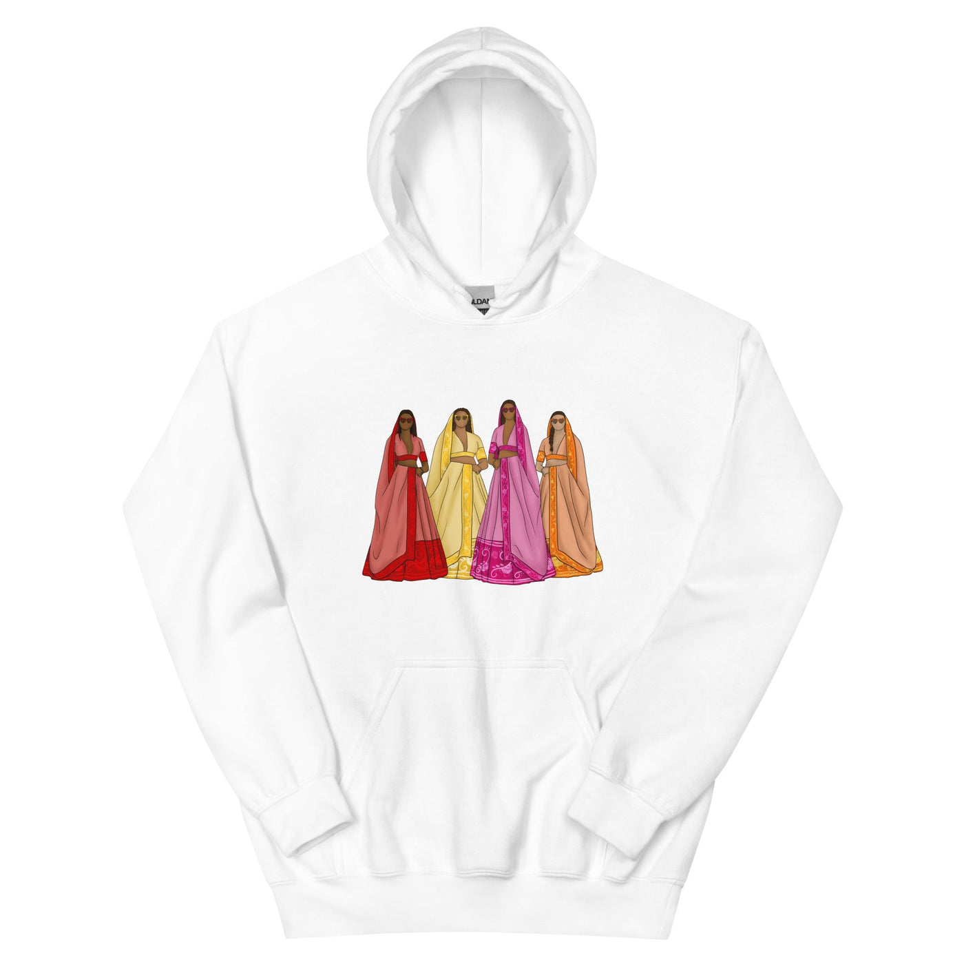 Body Positive Desi Women Hoodie