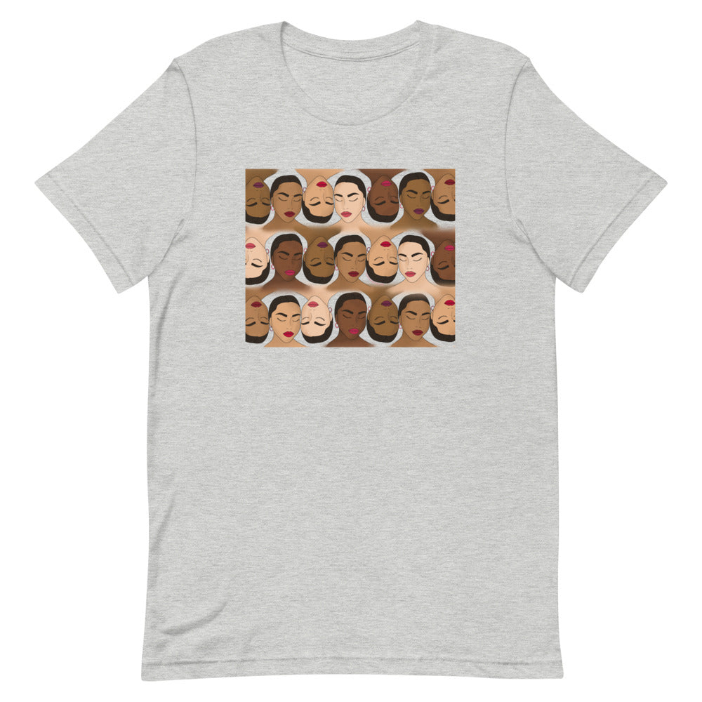 Shades of Brown Women T-shirt