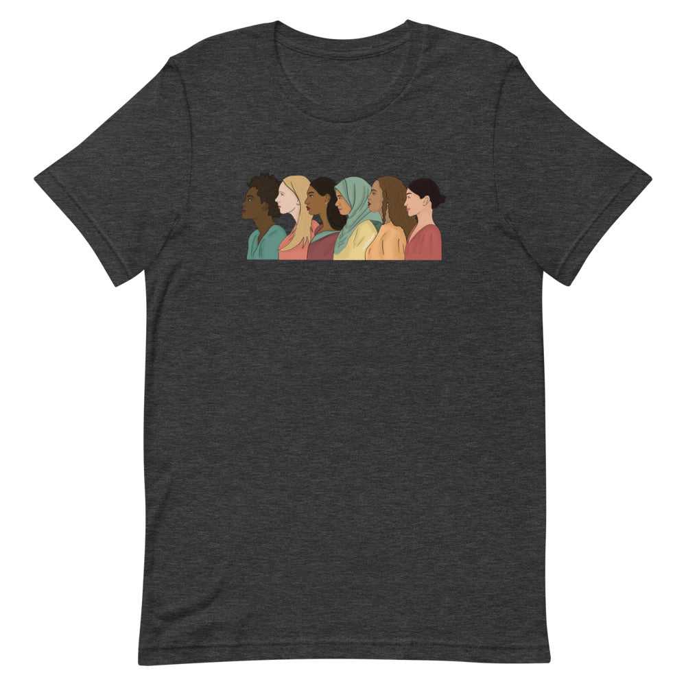 Side View Women Empowerment T-shirt