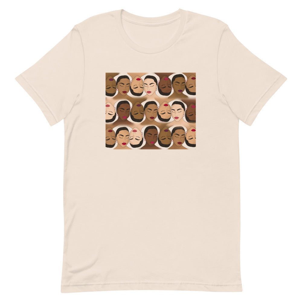 Shades of Brown Women T-shirt