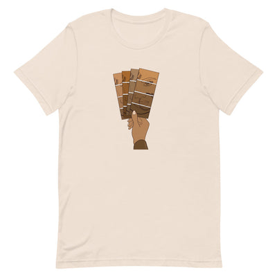 Shades of Brown Paint Chips T-shirt