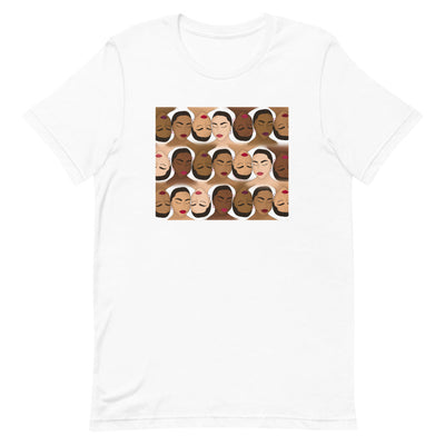 Shades of Brown Women T-shirt