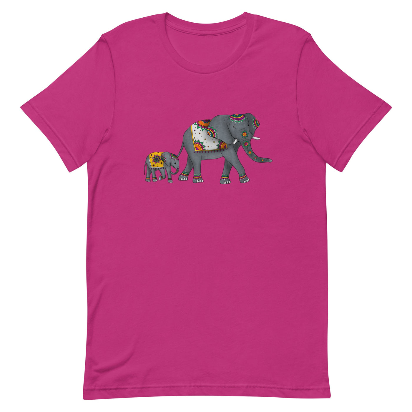 Mandala Elephants t-shirt